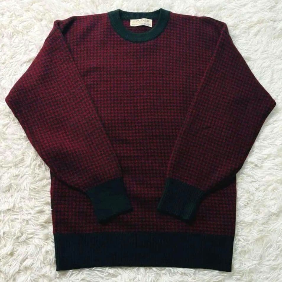 【破格】Mce 100% カシミヤクルーネックニット