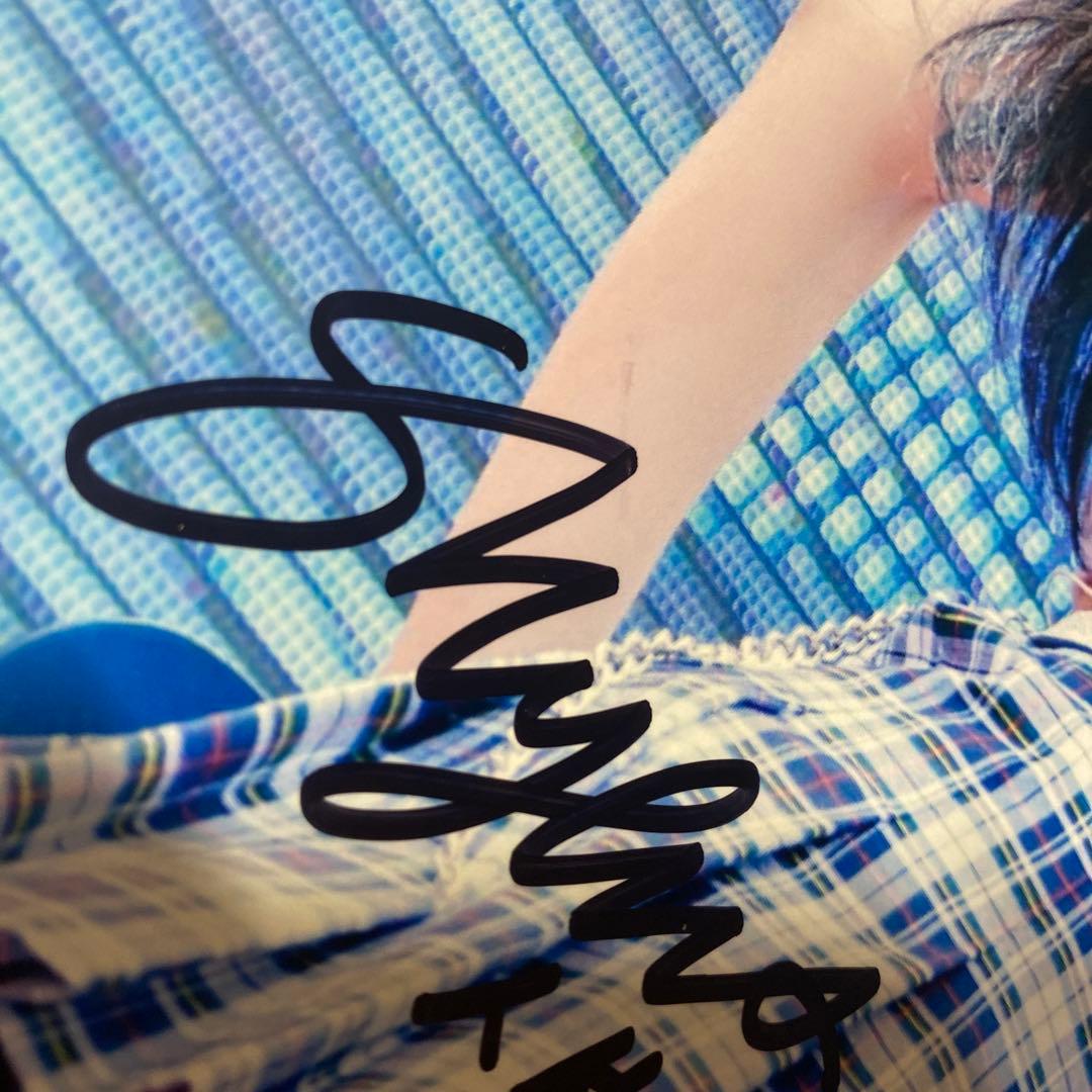 everglow シヒョン　生写真　サイン