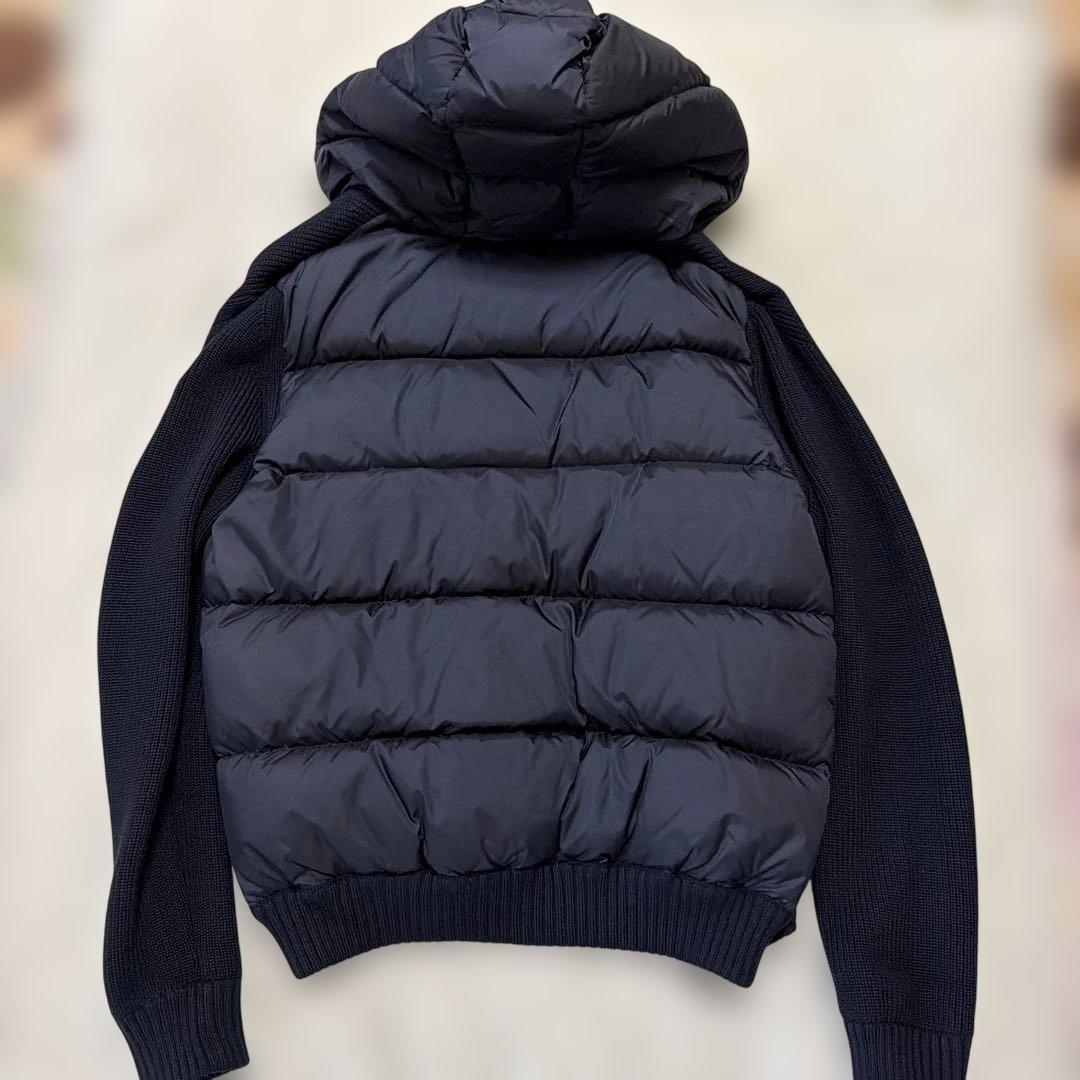 MAGLIONE TRICOT CARDIGAN ネイビー ダウンジャケット