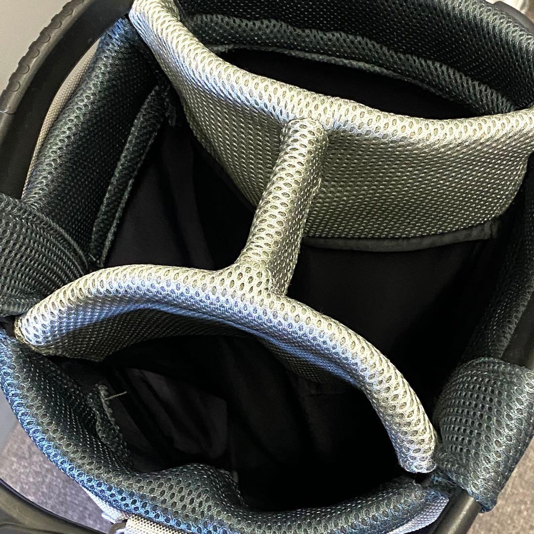 BEAMS GOLF スタンドキャディバッグ 9型 グレー