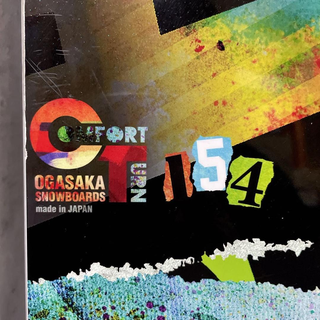 OGASAKA CT 154cm スノボ FLUXバイン 2点セット オガサカ