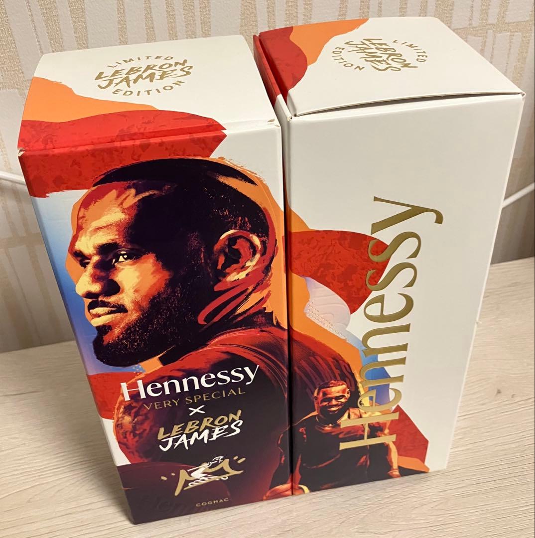 ヘネシー V.S レブロンジェームズ 限定 700ml ２本セット