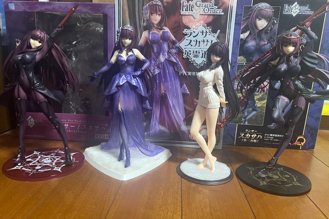 スカサハ　スケールフィギュアセット