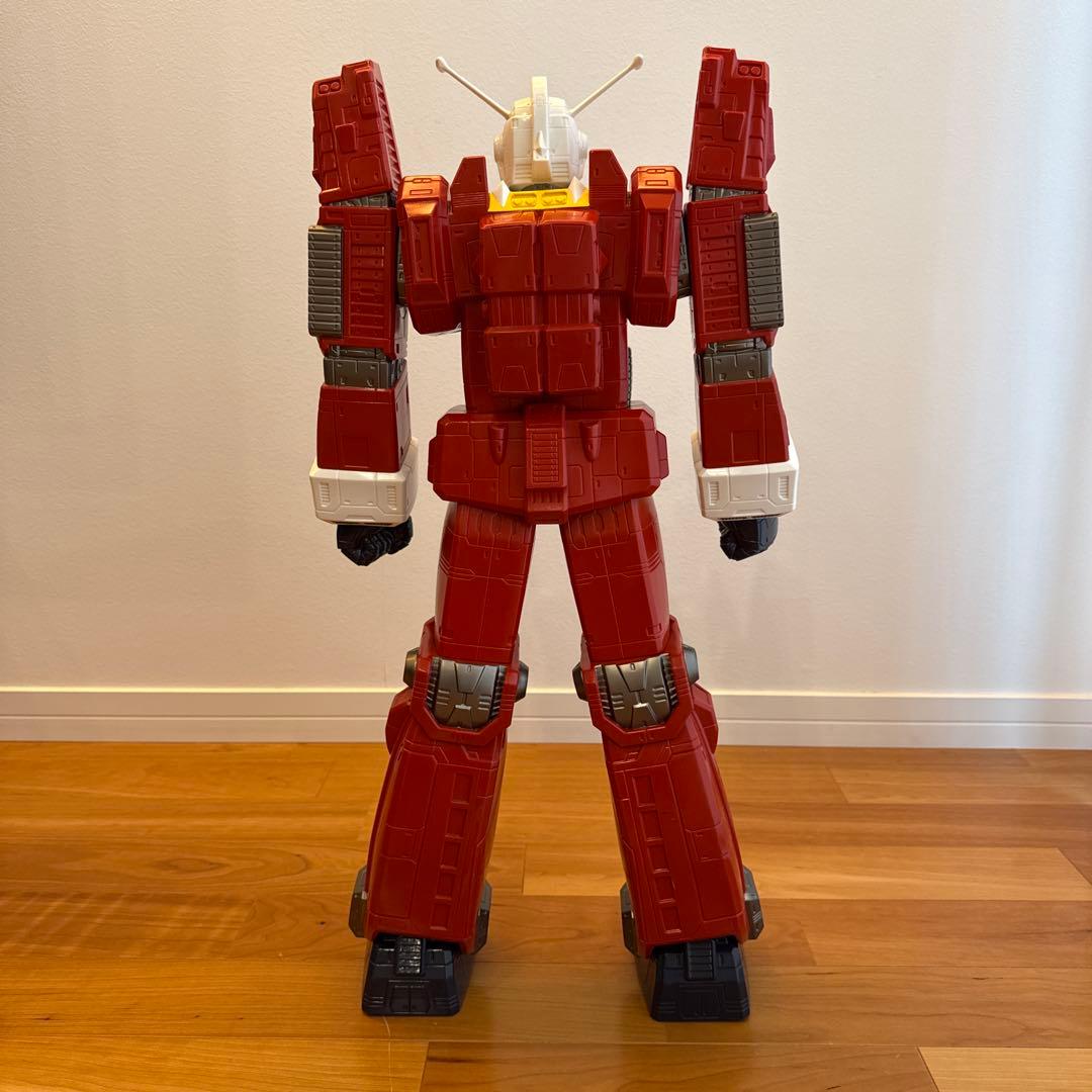 伝説巨神イデオン ジャンボソフビ フィギュア 本体美品 箱ダメージあり