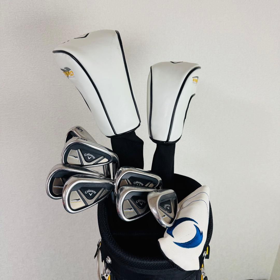 【初心者男性向け】キャロウェイ WARBIRD ゴルフクラブセット
