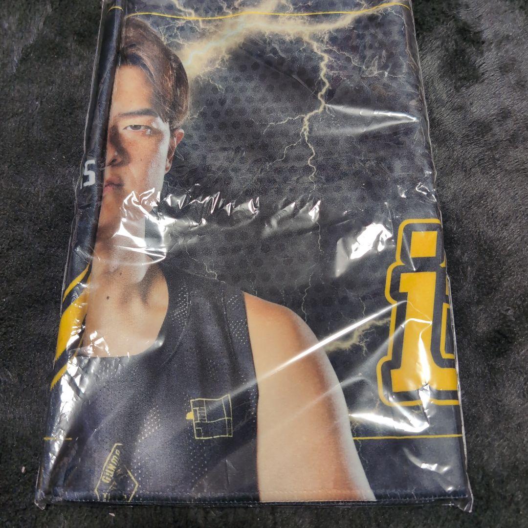 群馬クレインサンダーズ　ガチャ　レア　辻直人　両面タオル