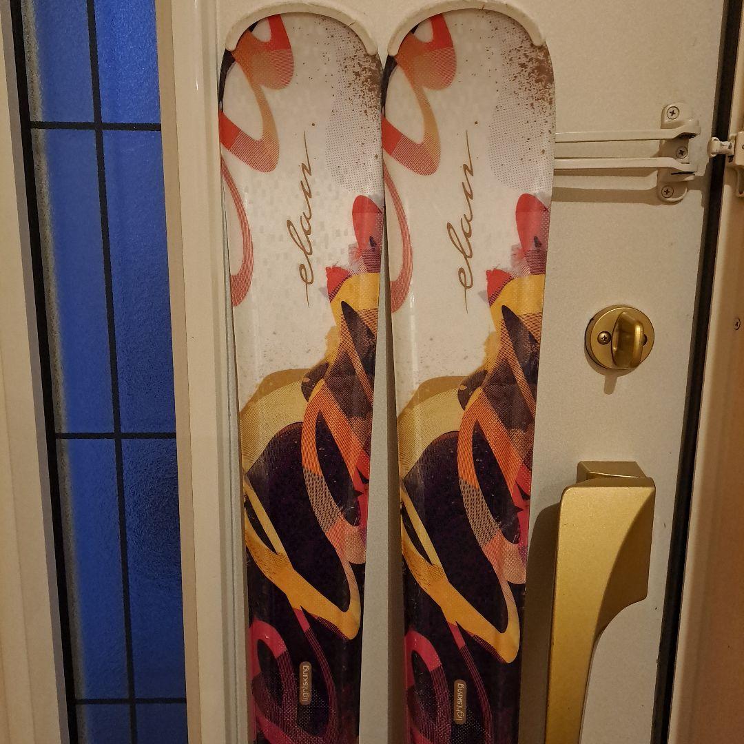 エラン スキー ピンク/ ビンディング付き