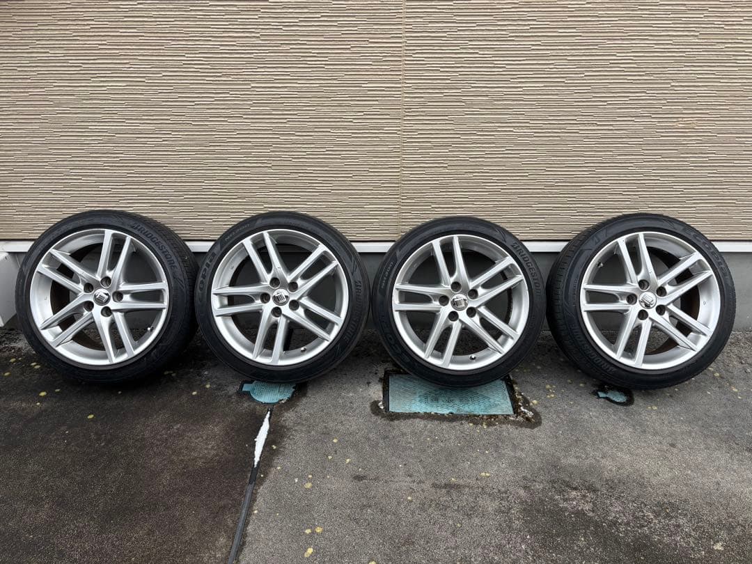 200系クラウンアスリート　純正　タイヤホイールセット　18インチ