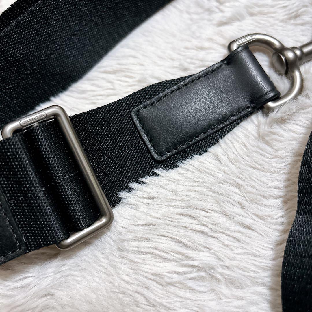 【美品】Couch ビジネスバッグ ブリーフケース キャンバス シグネチャー 黒