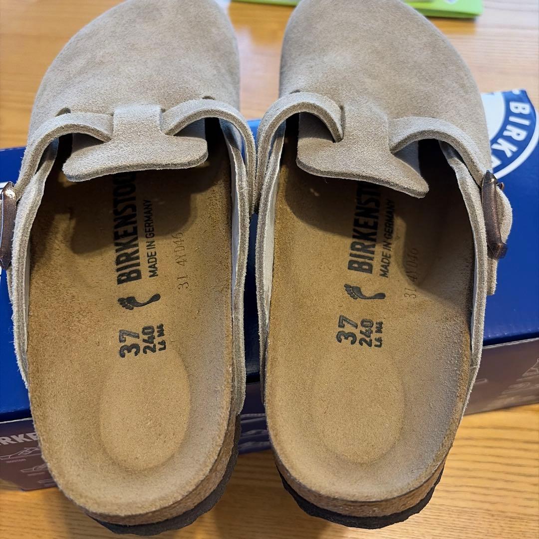 BIRKENSTOCK ビルケン ボストン 37 ナロー トープ