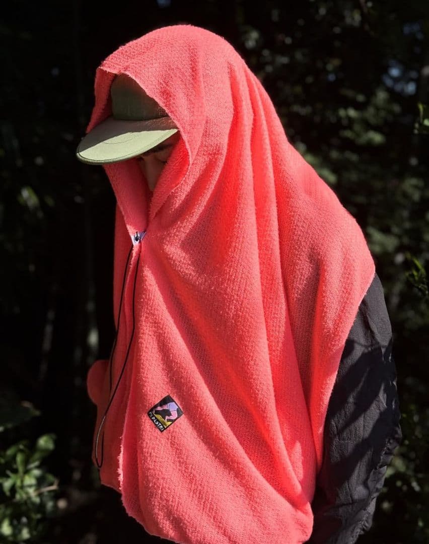 PEDESTRI Poor Blanket 紅鮭 サーモンピンク