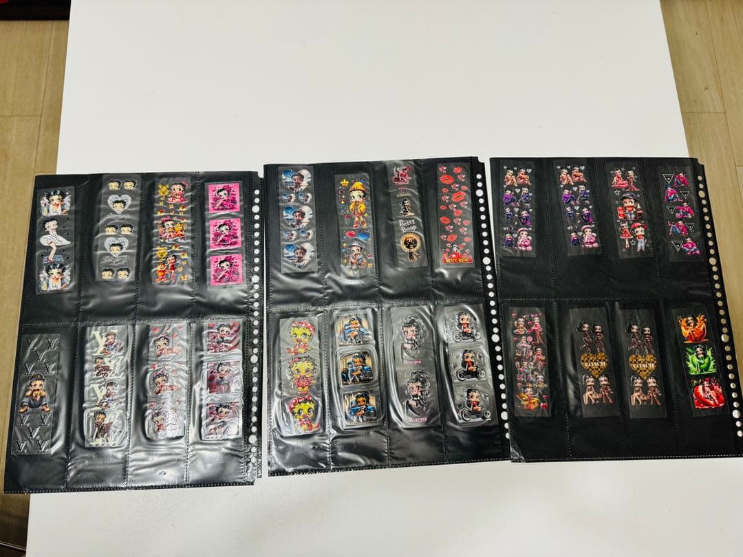 ベティ　転写シール　大量セット　ペンラ　ハーフ　カプラ　約700枚