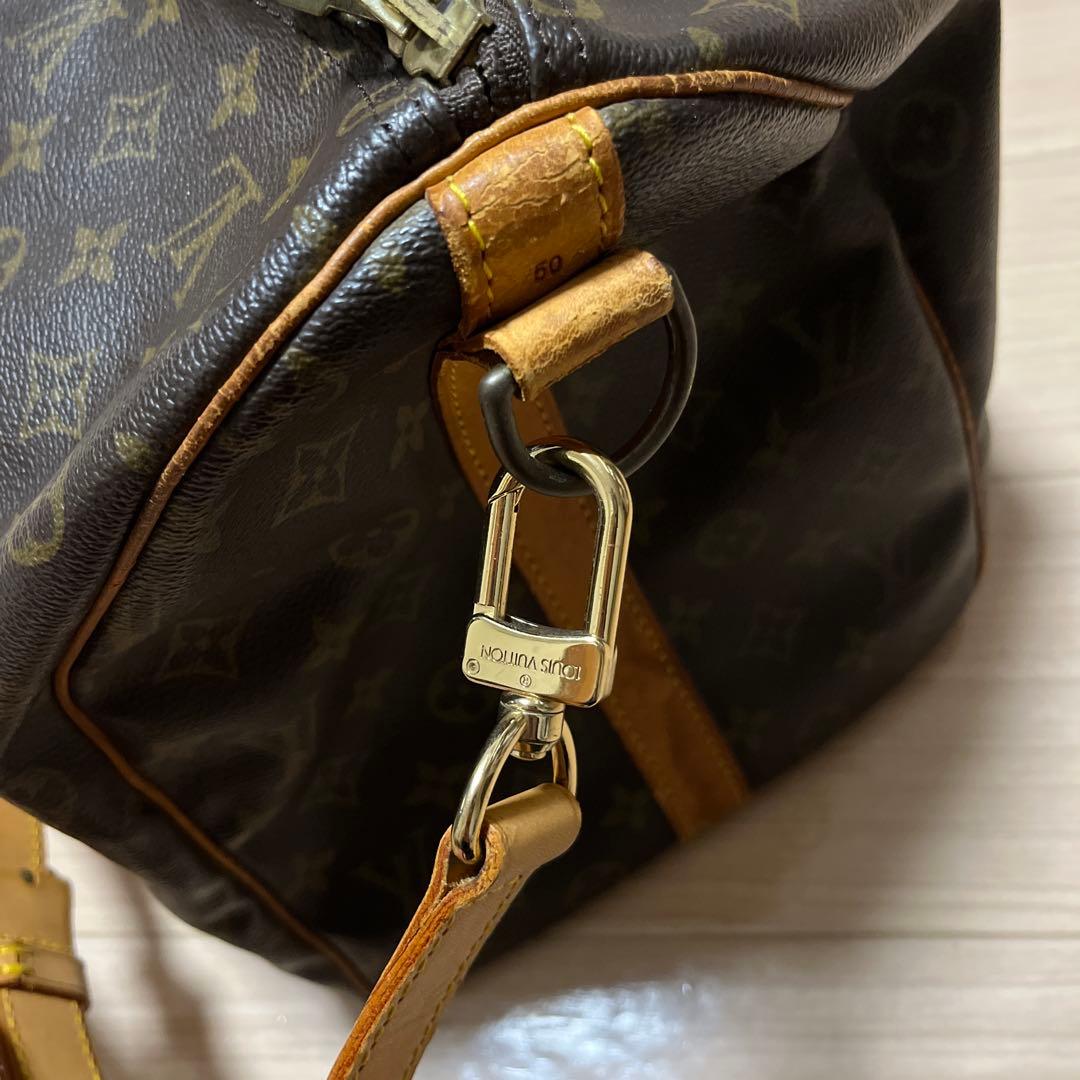 ルイヴィトン ボストンバッグ モノグラム キーポルバンドリエール50 旅行バック