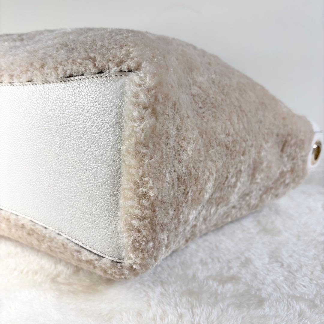 【Kate spade】ケイトスペード 美品 ロージー サッチェル ファー