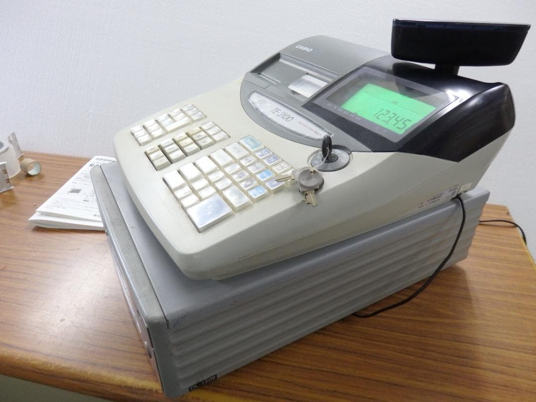 希少 カシオ TE-2100-MED 医療用 レジスター 250925