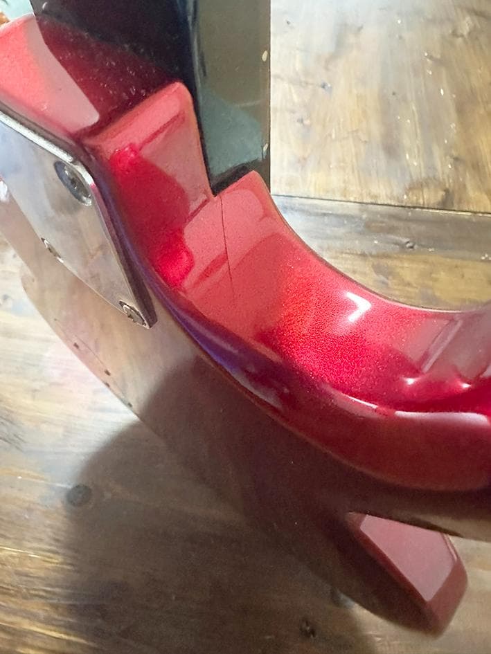 GrassRoots グラスルーツ エレキギター　レッド