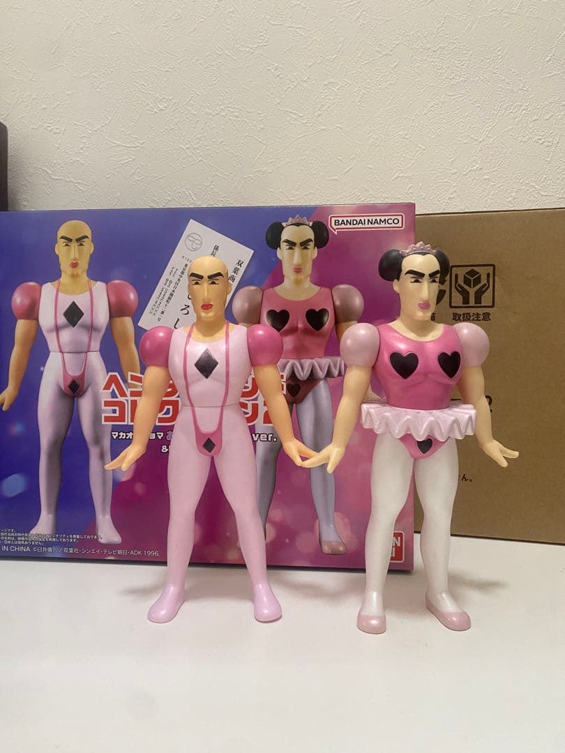 クレヨンしんちゃん　 マカオとジョマフィギュア