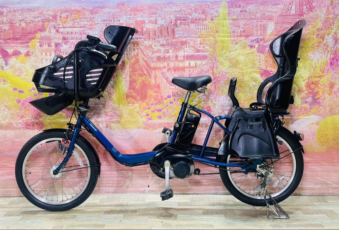 ZK3363 [大容量13.2Ah]電動自転車パナソニック 子供乗せ 20インチ