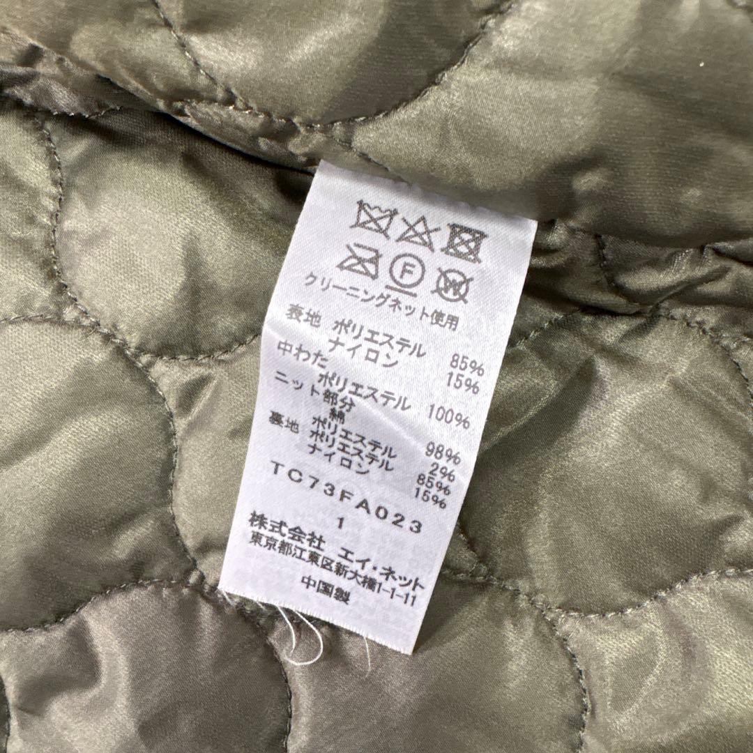 ツモリチサト　モッズコート　アマモール　フォックスファー　キルティングライナー