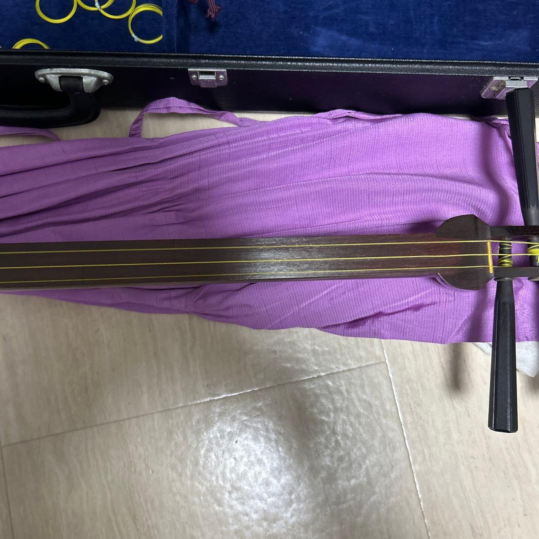 現状品！三味線 本体　ハードケース付き！