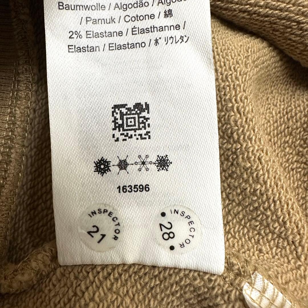 フレッドペリー 刺繍ロゴ クルーネック FRED PERRYスウェット ベージュ