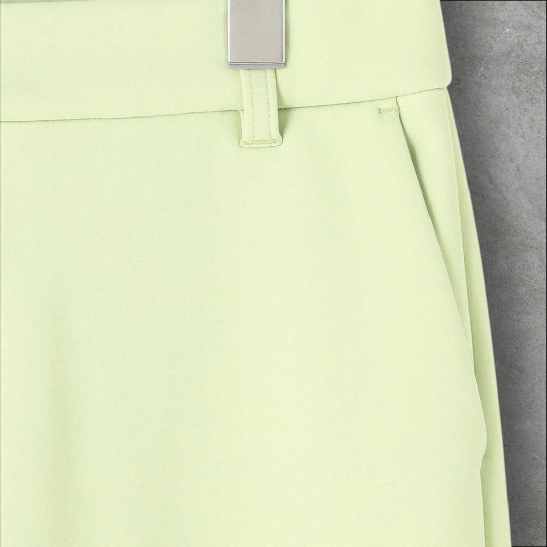 【新品未使用】23区ゴルフ LL 冬の暖かボトム ボンディング テーパードパンツ