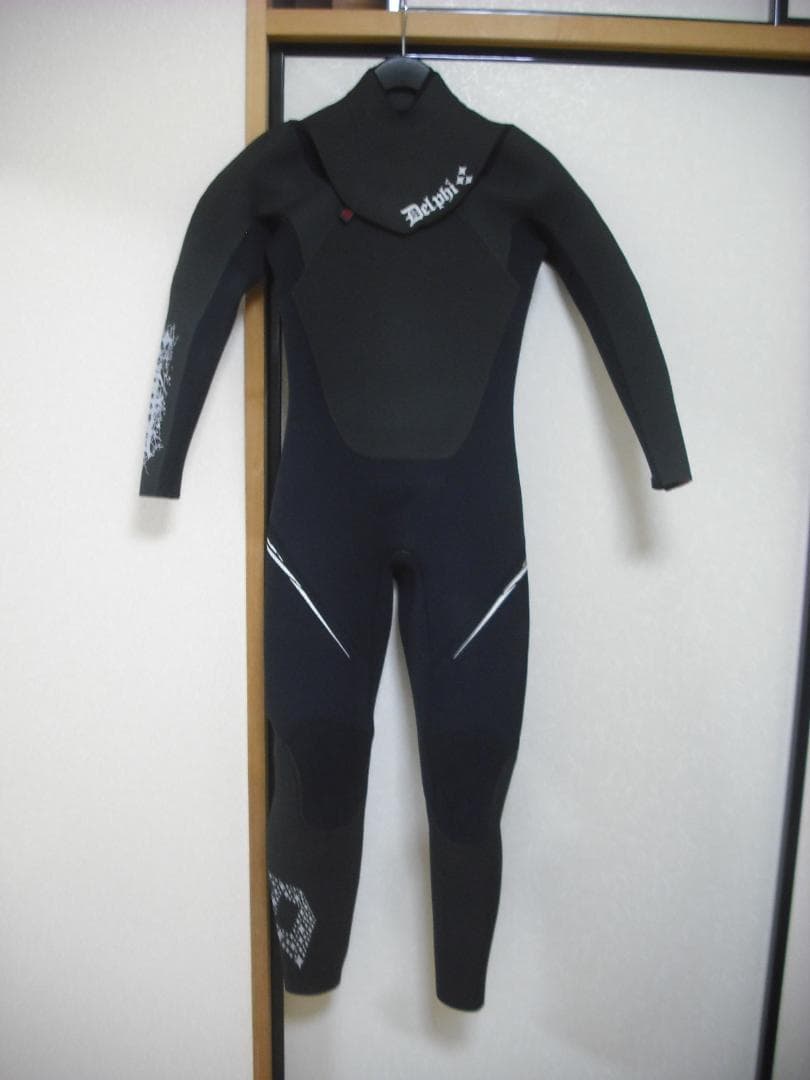 【程度抜群・浸水わずか】DELPH　セミドライウエットスーツ　M～ML相当