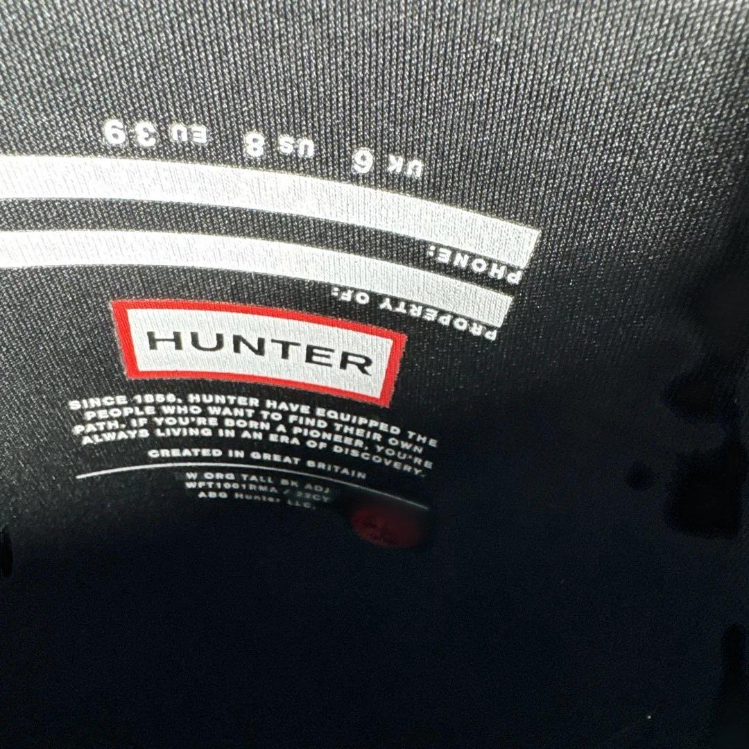 ハンター　レインブーツ　ロング　　25cm