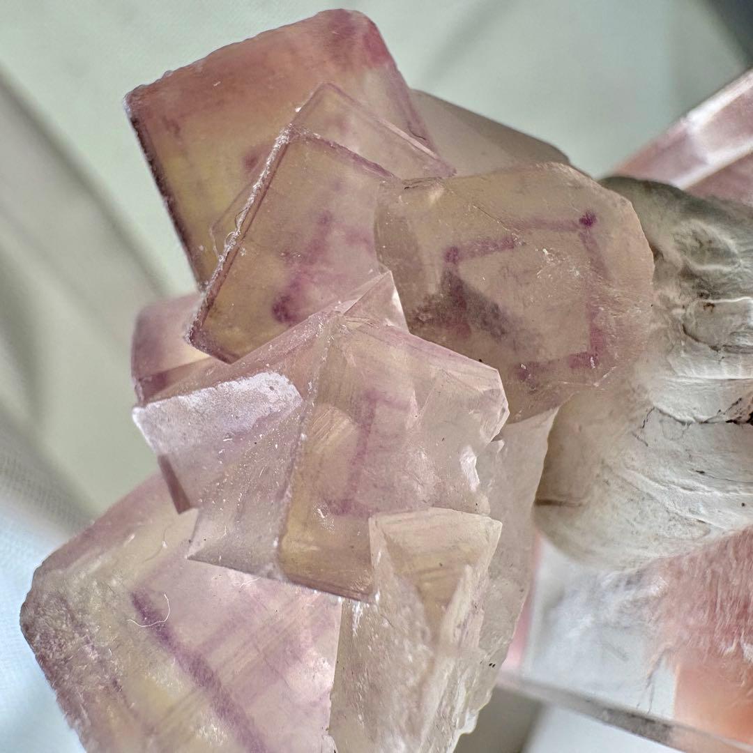 486 中国 ヤオガンシャン産 フローライト