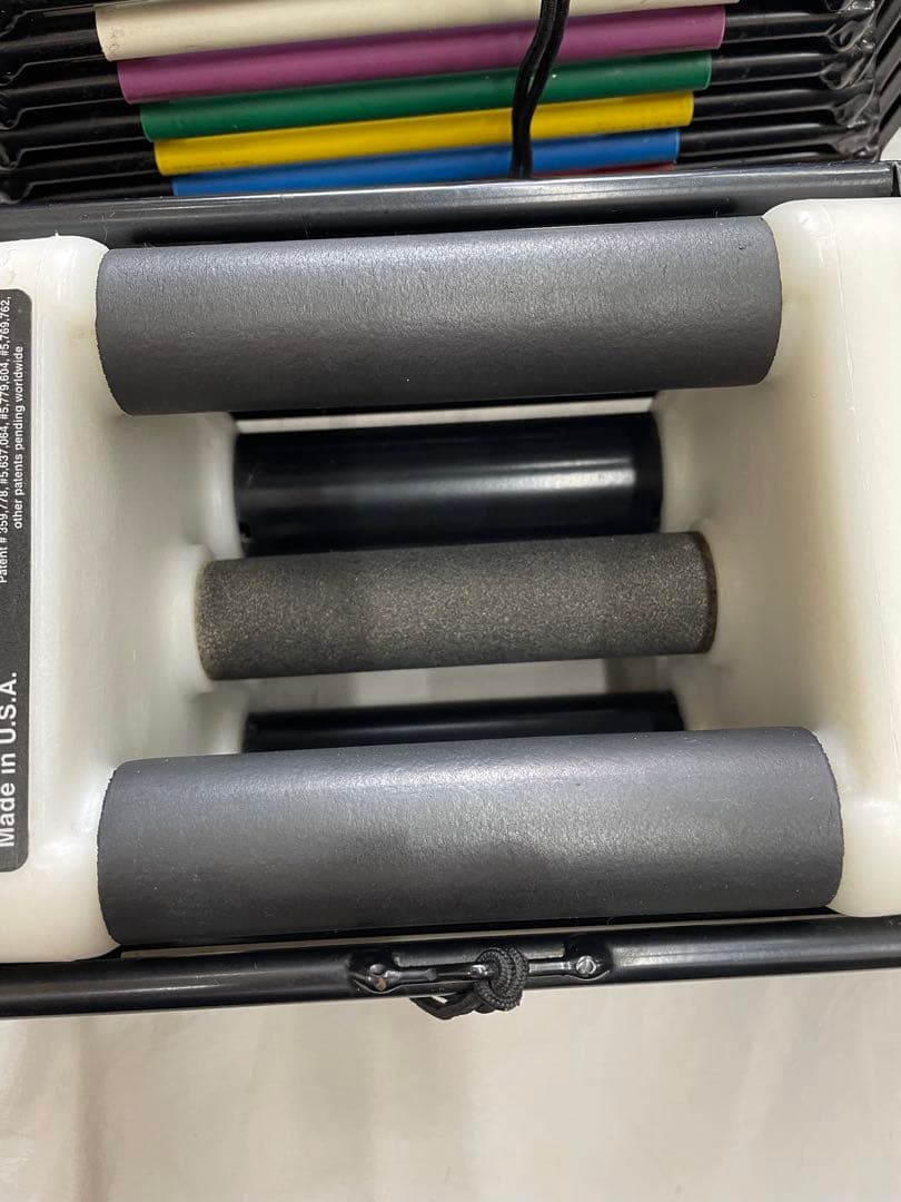 ②可変式ダンベル　約20kg ×2