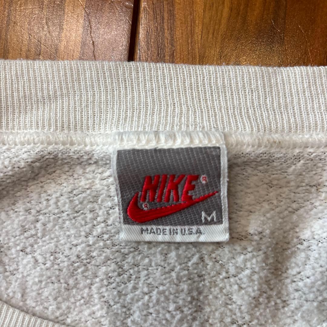 NIKE AIR ホワイト　90年代　USA製　初期ロゴ