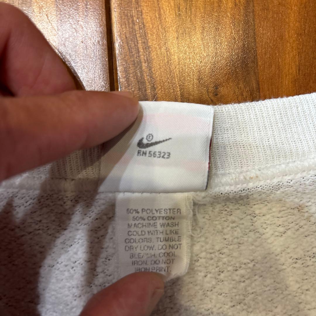 NIKE AIR ホワイト　90年代　USA製　初期ロゴ