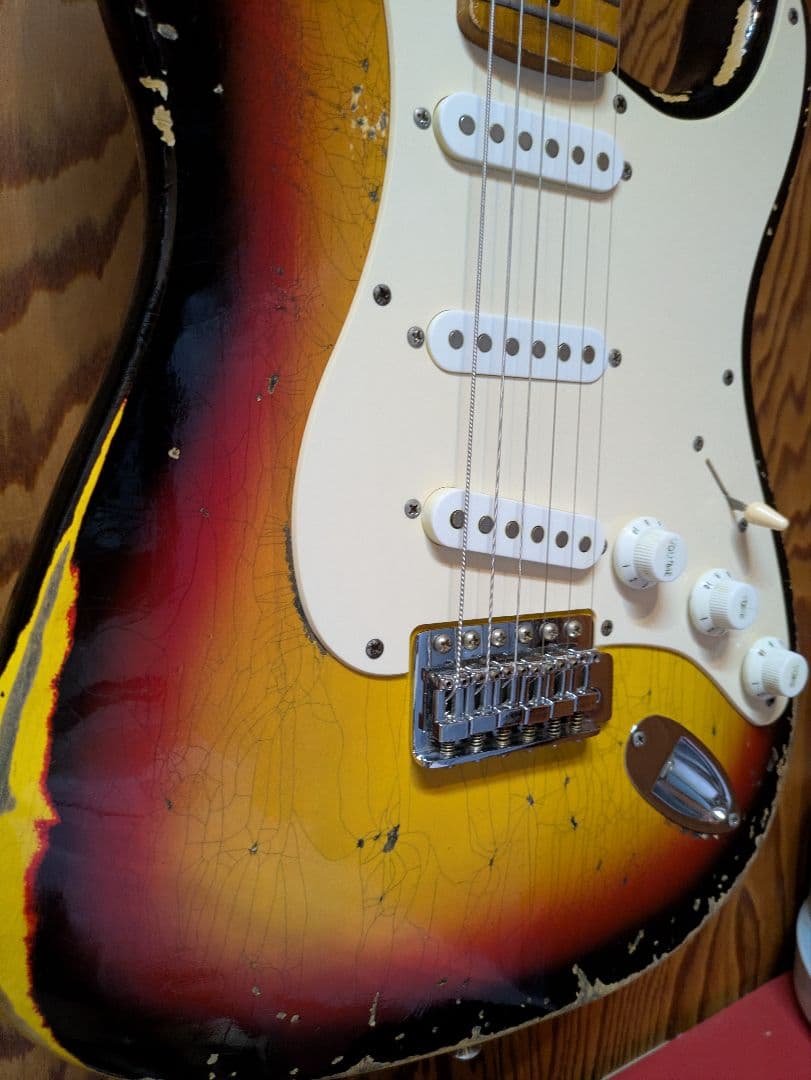 スクワイヤーストラト　レリック仕様