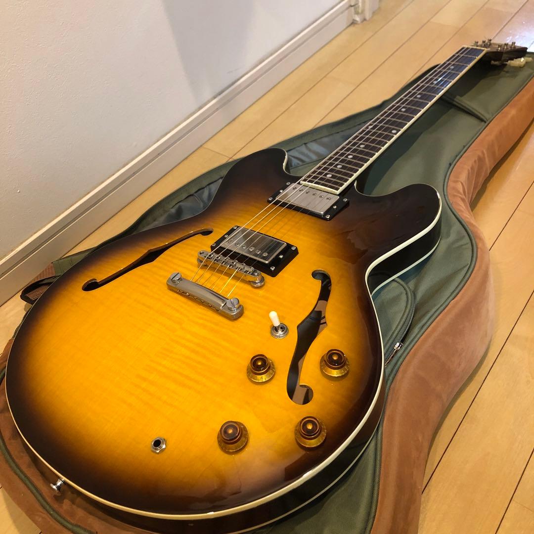 90's ジャパンビンテージBurny RSA-80 es-335 国産セミアコ