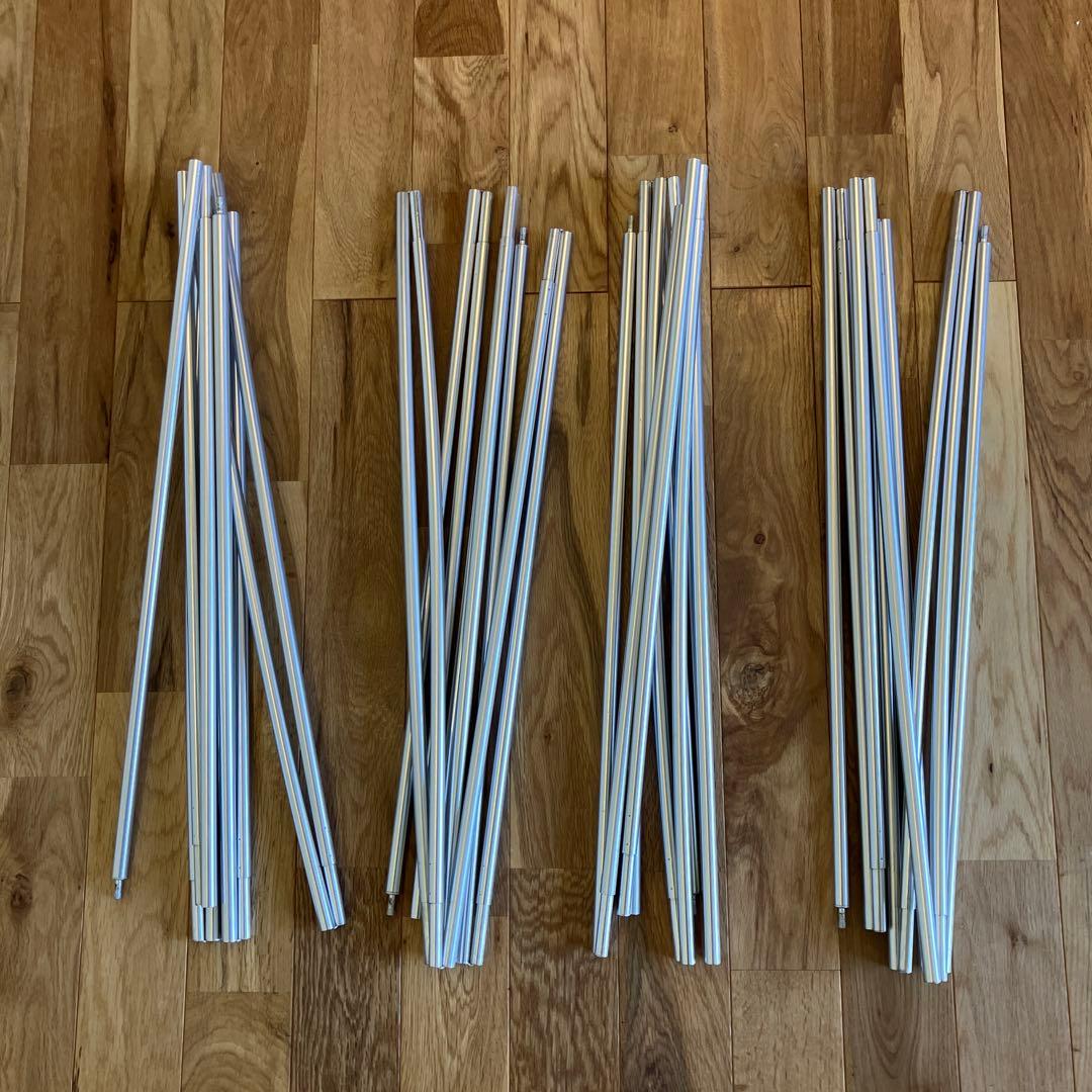 カマボコテント2 メインポール　　4セット