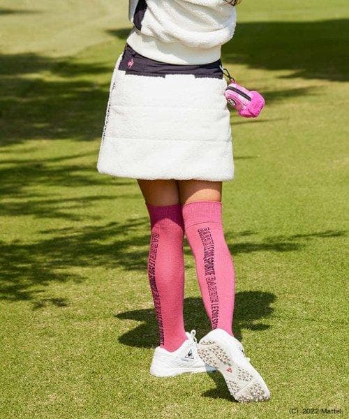 【Barbie(TM)×le coq sportifバービー ボア中わたスカート