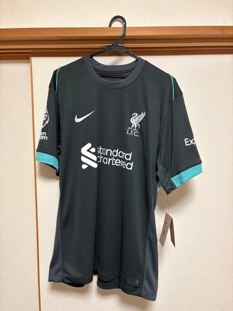 【正規品】24-25 リヴァプール 2nd ユニフォーム 遠藤航 パッチ付き