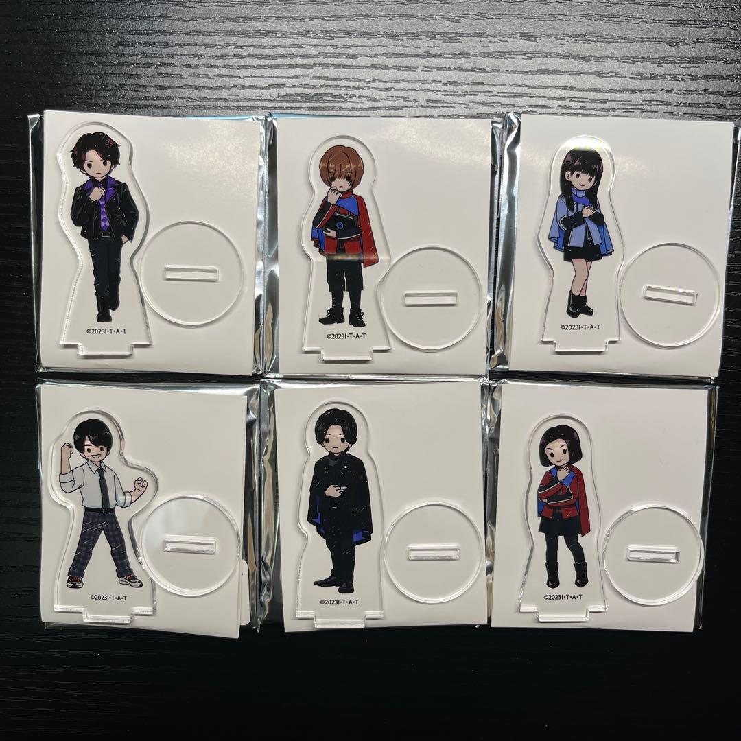 未使用 仮面ライダーガッチャード アクリルぷちスタンド グラフアート全6種コンプ