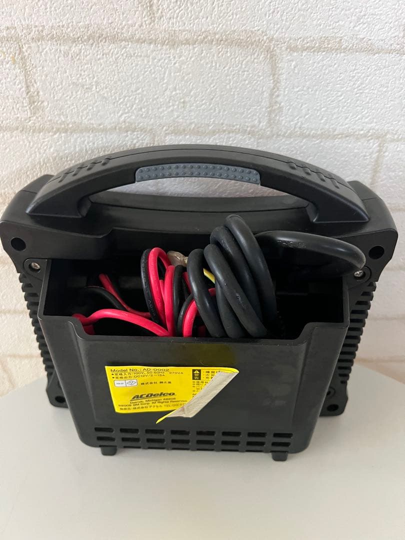 ACDelco 自動バッテリーチャージャー AD-0002 15A 12V
