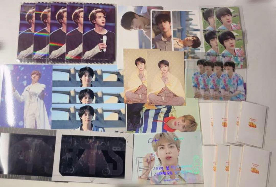 BTS ジン JIN トレカ ミニフォト セット まとめ売り【約220点】