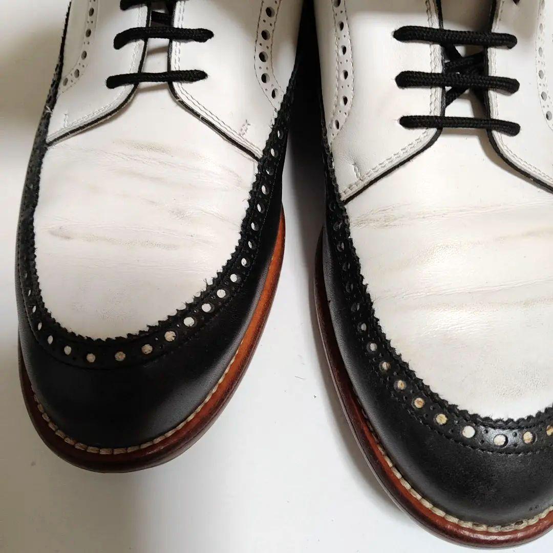 ウォルター.ジェヌイン　ゴルフシューズ　HELEN MEN ブラック-ホワイト