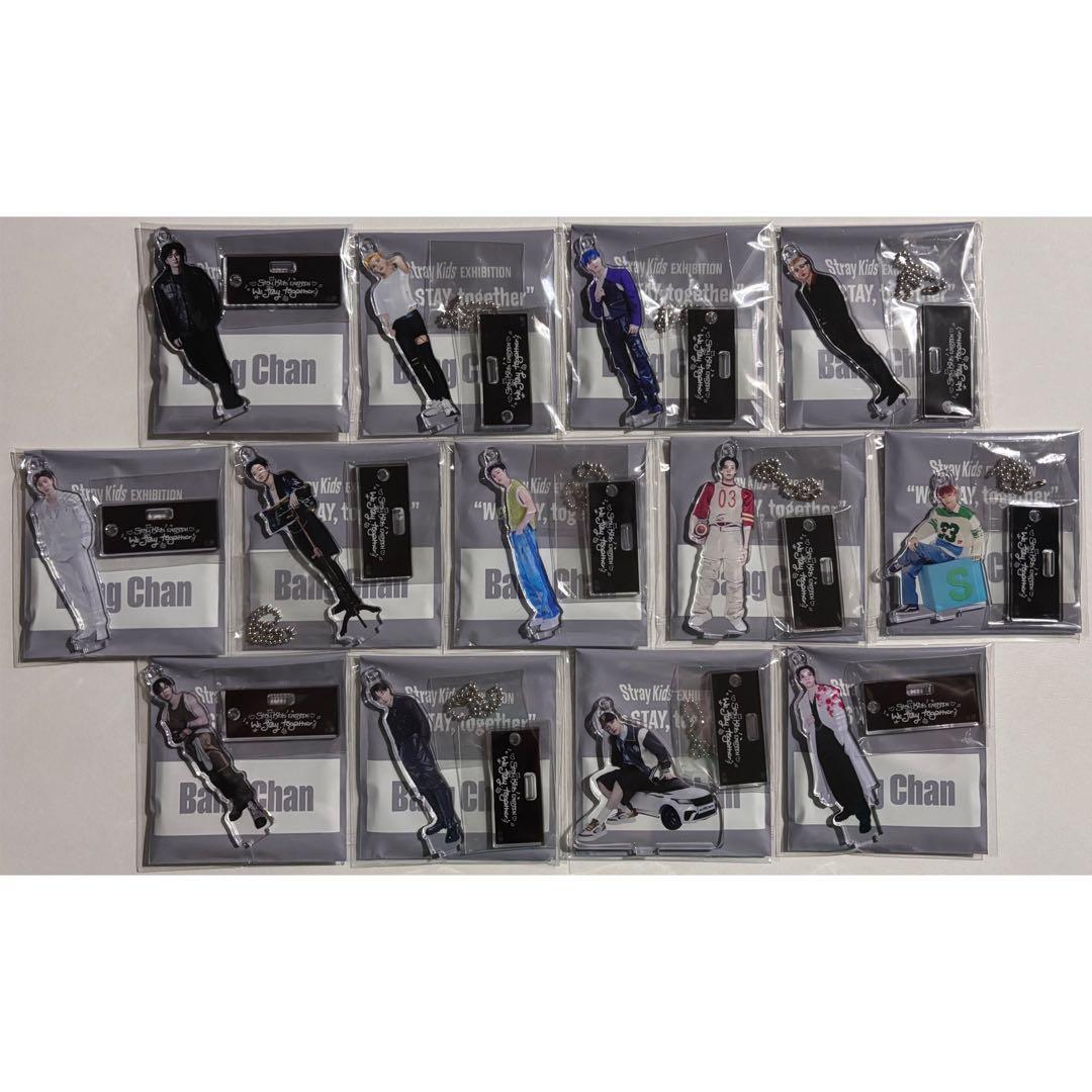 Straykids バンチャン ミニアクリルスタンドチャーム 13種 コンプ