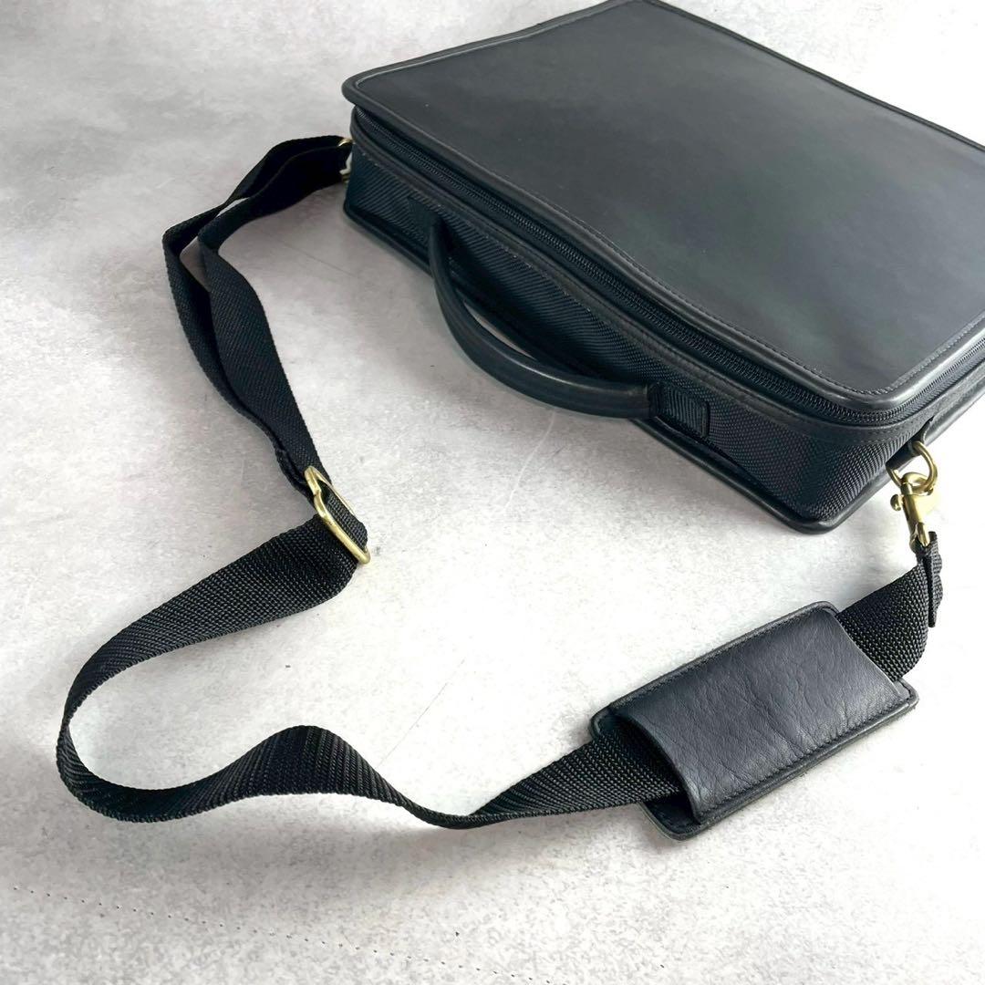 ✨美品✨オールドコーチ　ビジネスバック　ブリーフケース　2way レザー　黒