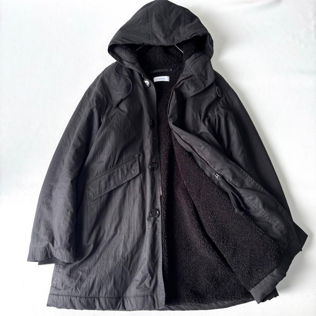 【美品】marka/マーカ OXFORD DECK PARKA コート M ボア