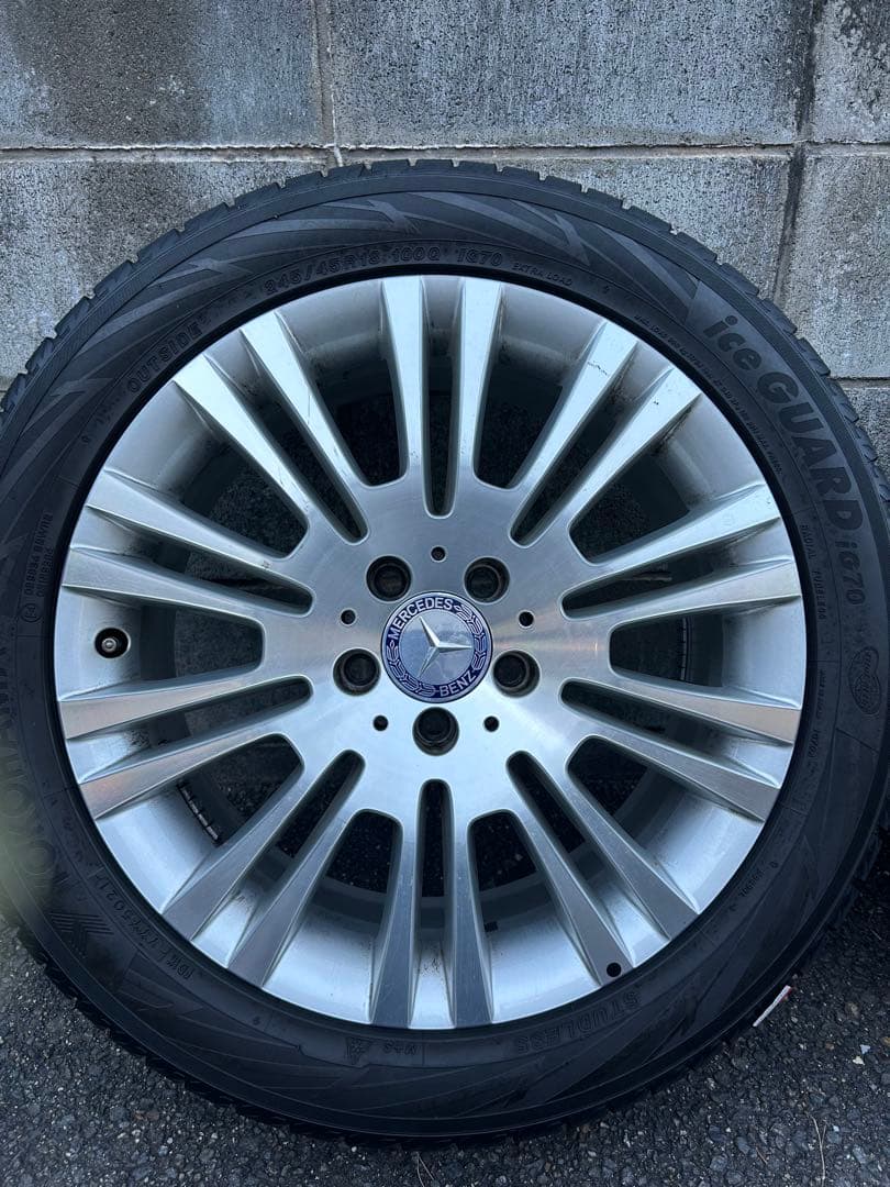 メルセデスベンツVクラス 18インチ スタッドレスタイヤ・ホイールセット