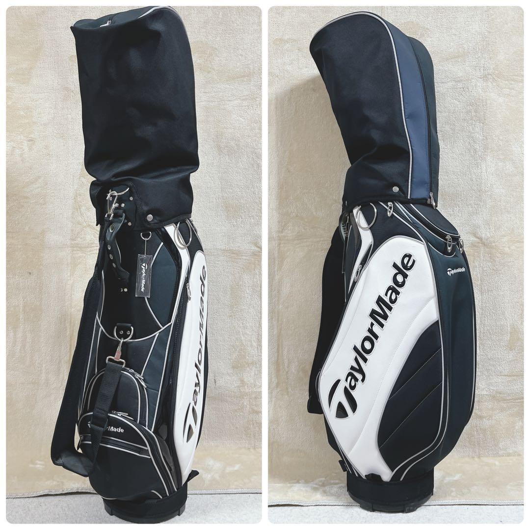 K034 テーラーメイド キャディバッグ 9型 フードあり