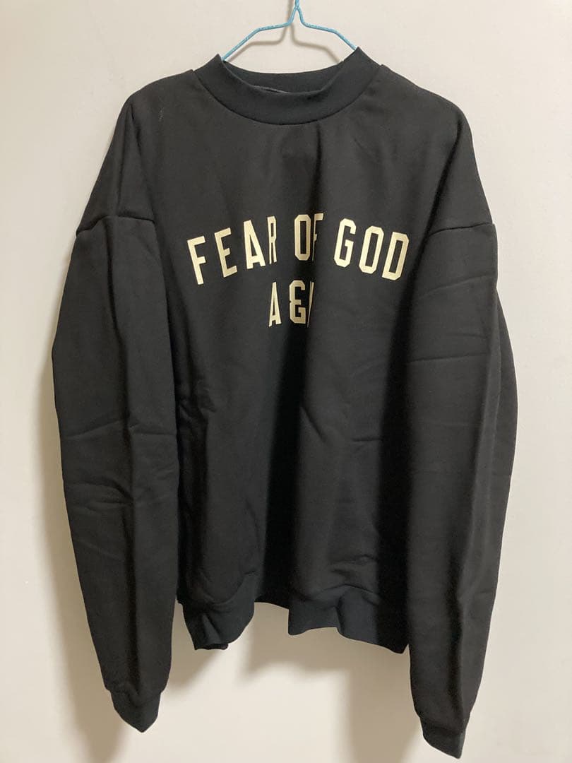 FOG ESSENTIALS HEAVYスウェットプルオーバー 裏起毛 ブラック