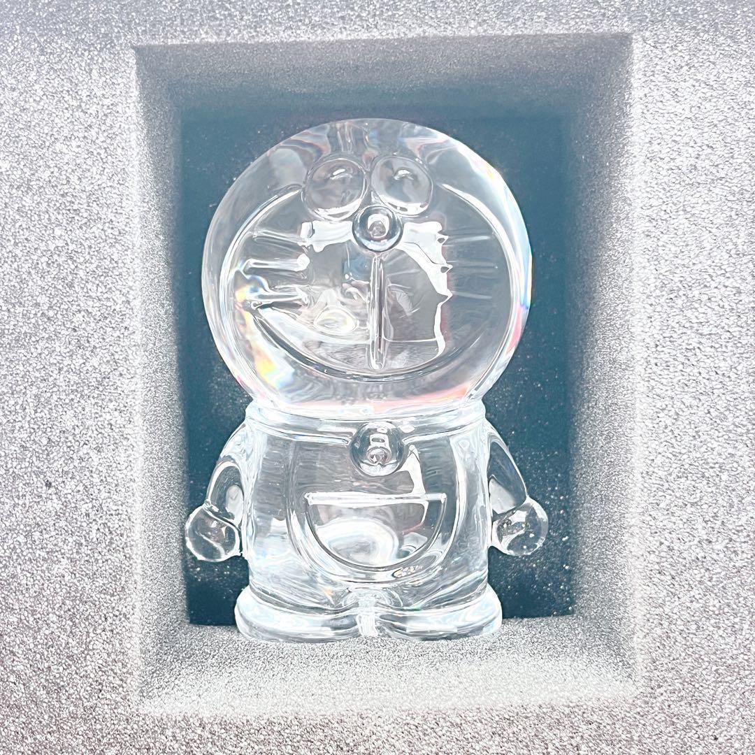 美品 バカラ ドラえもん クリスタル 専用箱付き