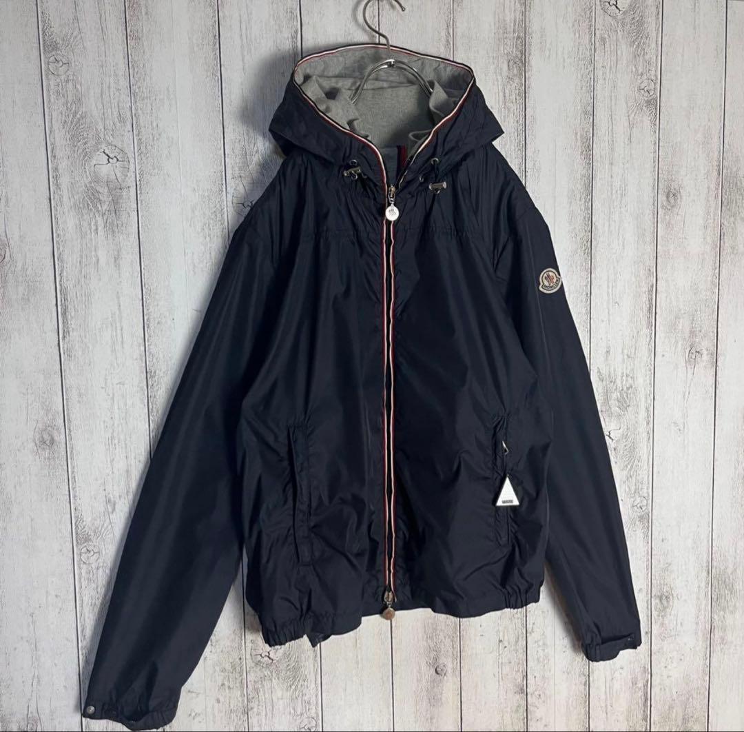 モンクレール☆ナイロンジャケット URVILLE ネイビー