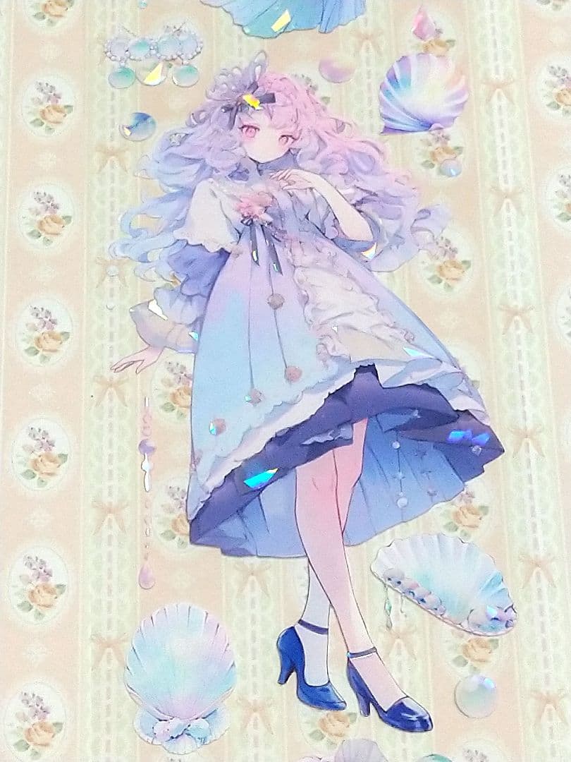 廃盤品✩J1047▶穿海(贝壳光)如终野切り売り海外人物女の子AIマステ